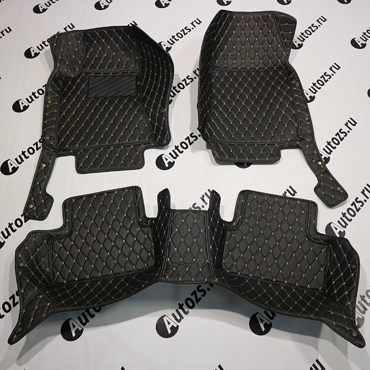 Кожаные 3D коврики Autozs Premium для Mercedes-Benz A-Класс III (W176) (2012-2015)